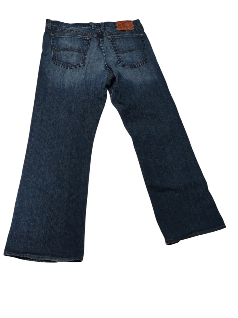 Lucky Brand By Gene Montreano Women's Dark Indigo Bootcut Jeans SZ 33